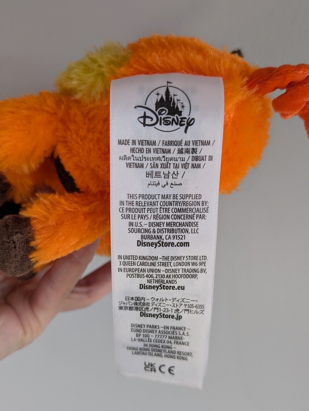 Disney Store Monsters University Archie the Scare Pig, Pixar Orange Plush Toy - Picture 13 of 14